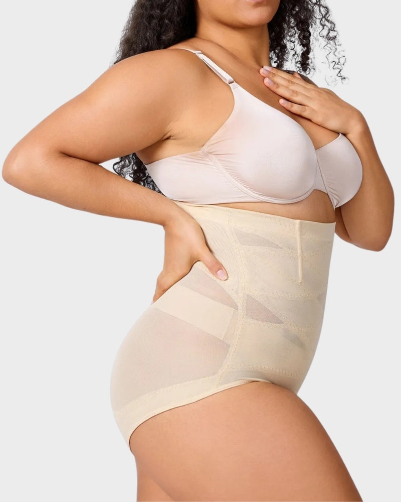 High-Waisted Tummy Control Shaping Briefs