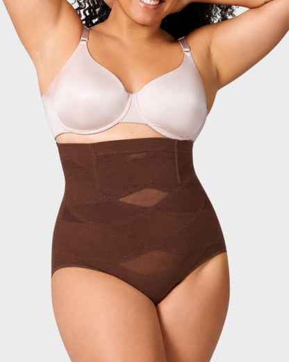 High-Waisted Tummy Control Shaping Briefs