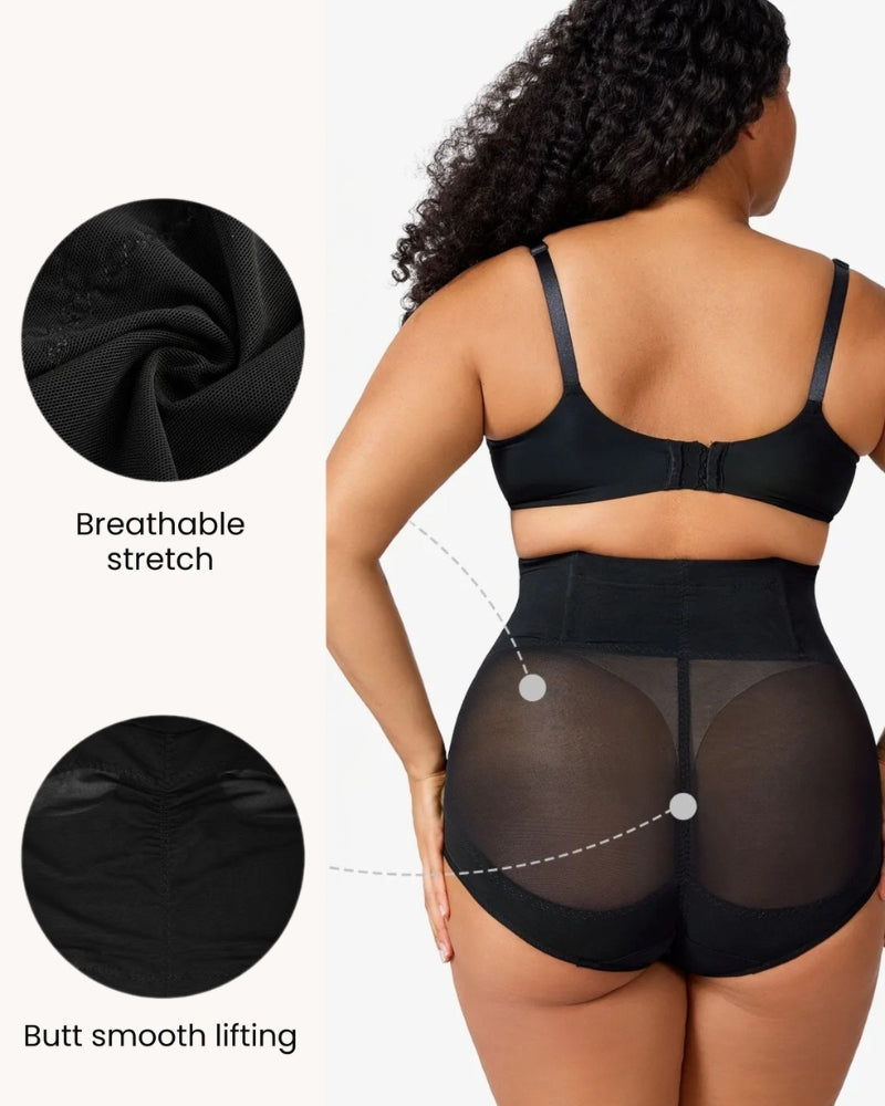 High-Waisted Tummy Control Shaping Briefs