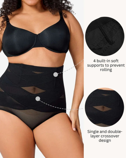 High-Waisted Tummy Control Shaping Briefs