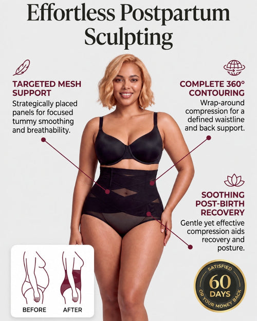 High-Waisted Tummy Control Shaping Briefs