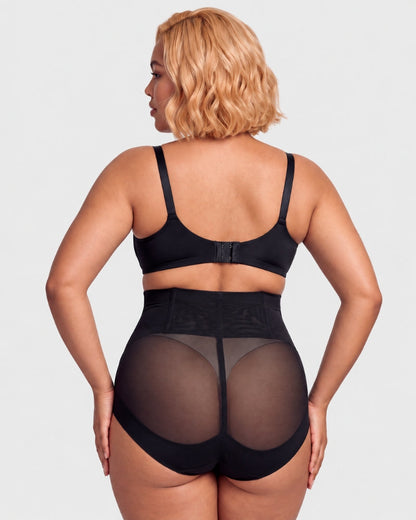 High-Waisted Tummy Control Shaping Briefs