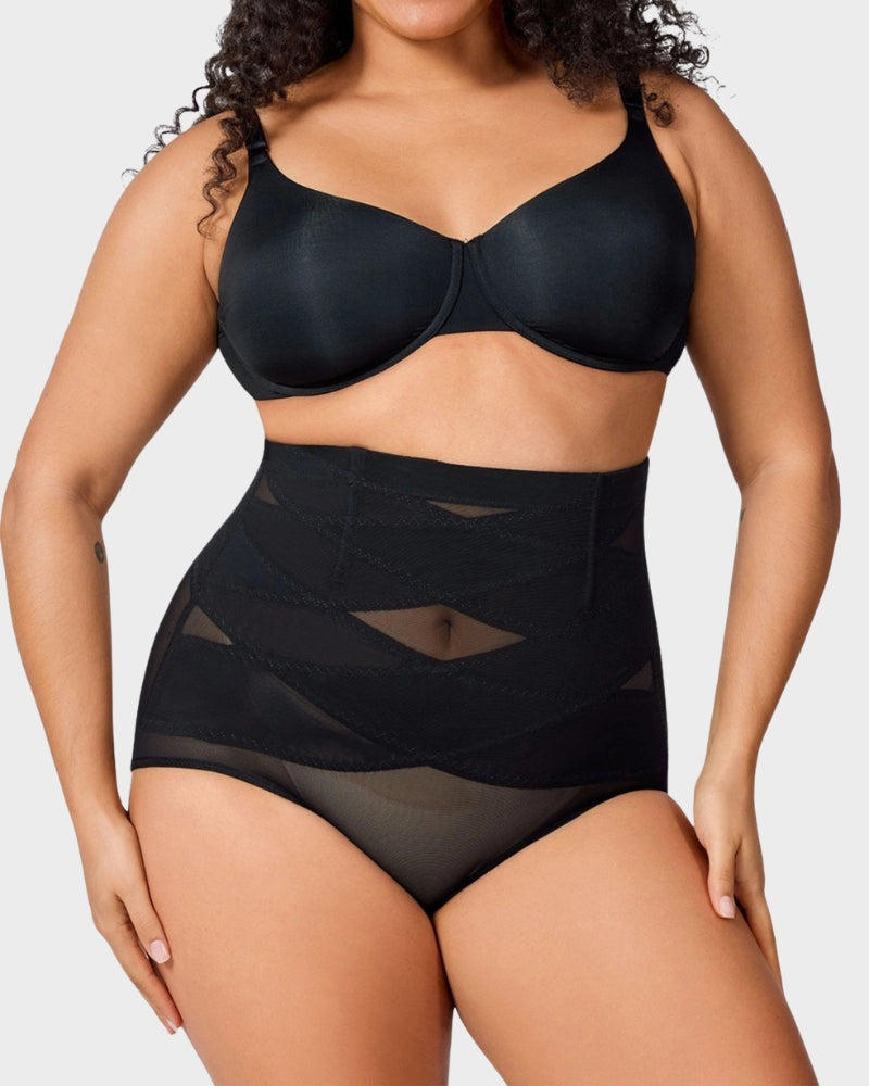 High-Waisted Tummy Control Shaping Briefs