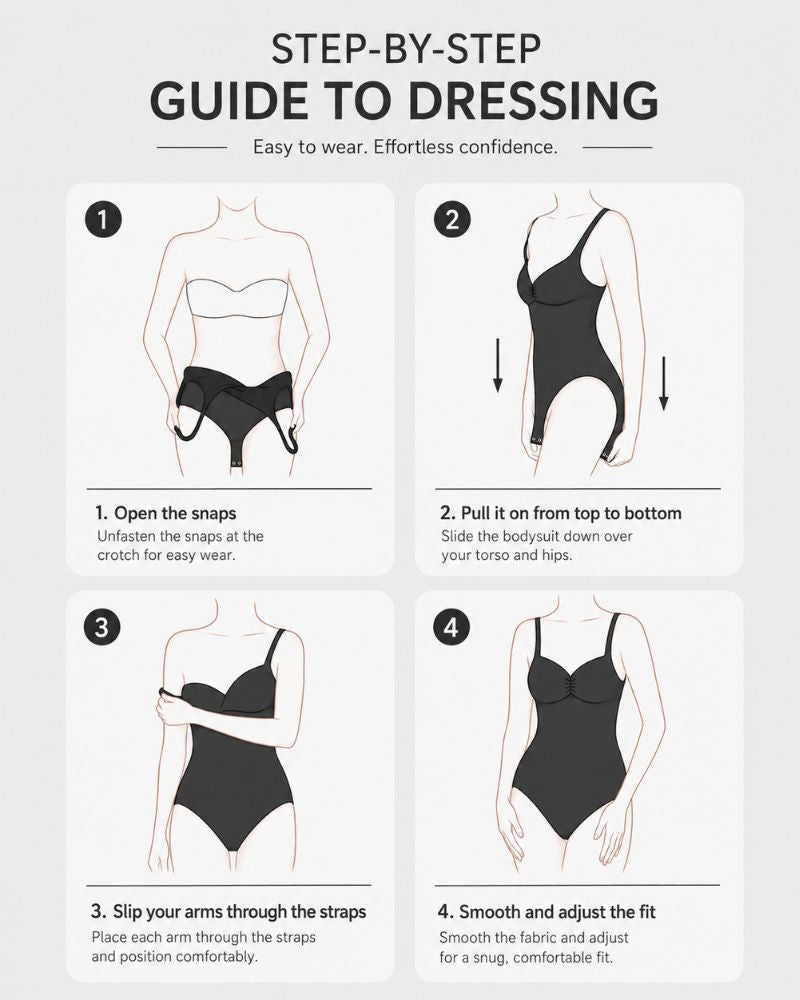 Wireless Plunge Sculpting Thong Bodysuit